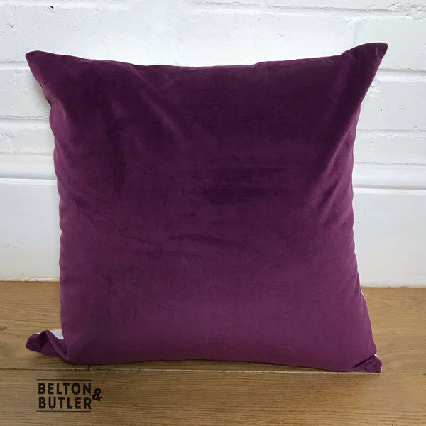 16“ Handmade Cushion Cover Using White Unicorn Print-Home Decor-Belton & Butler